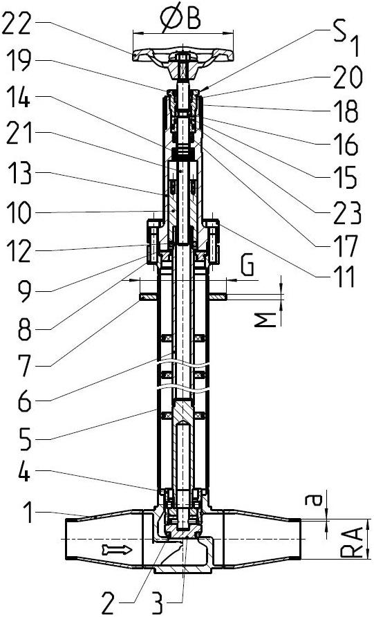 Typ 11C01 - Absperrventil FullX