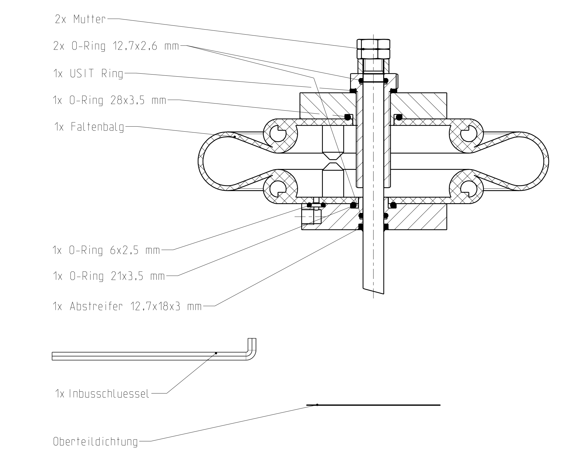 Typ 30353 - Dichtungssatz