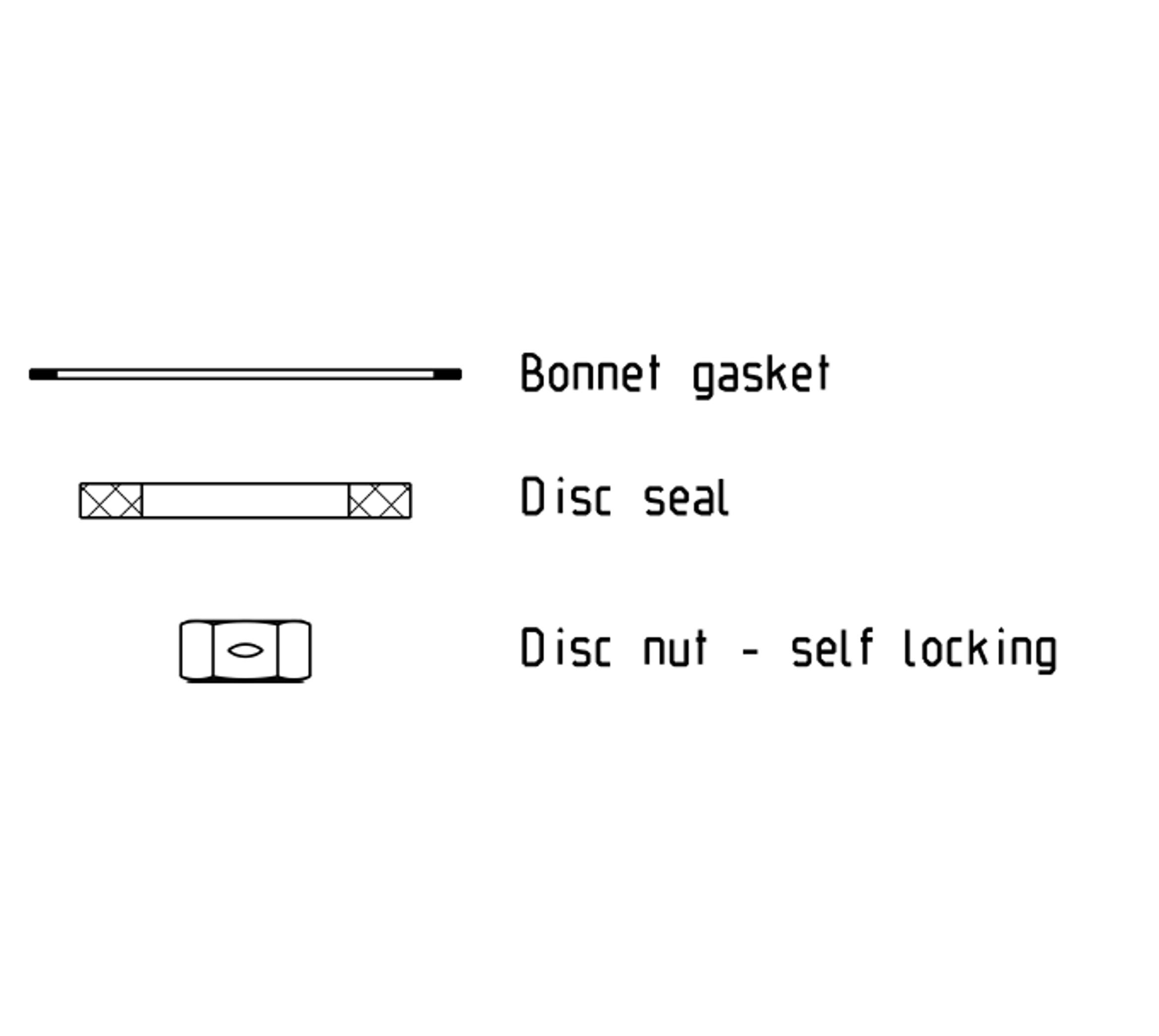 Type 30514 - Sealing spare part kit Type 30514 - Sealing spare part kit