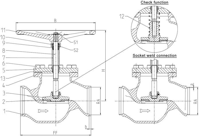 Type 01641 - Globe Valve