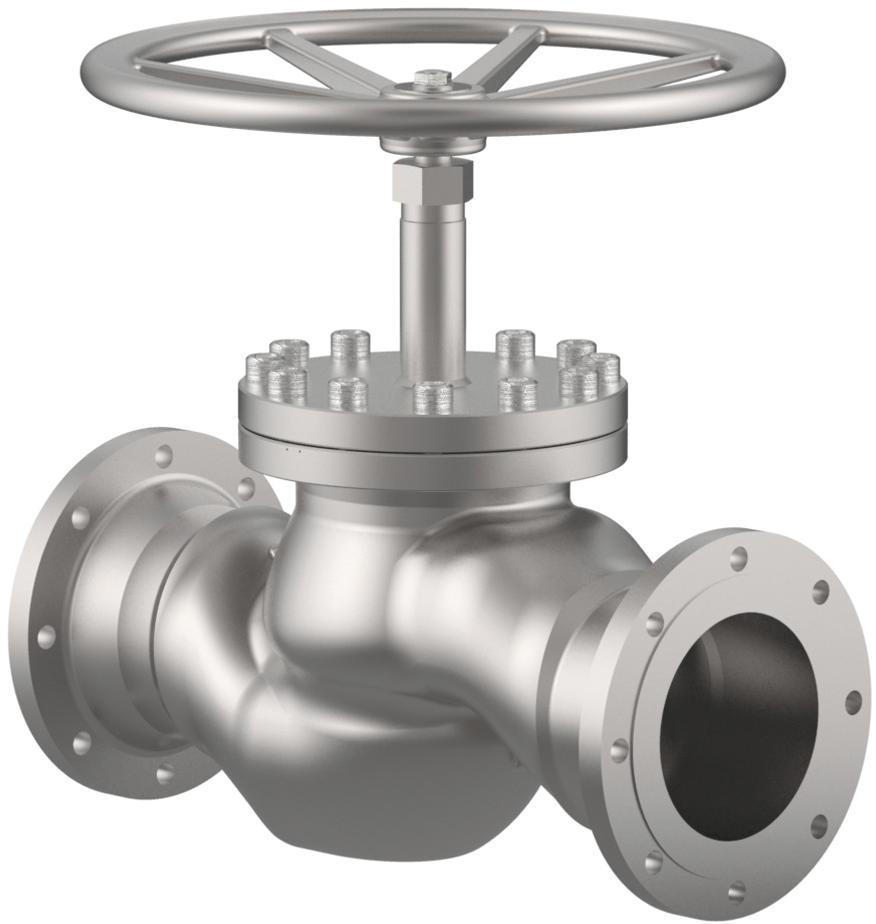 Type 03641 - Globe Valve, ASME B16.5 Flanges