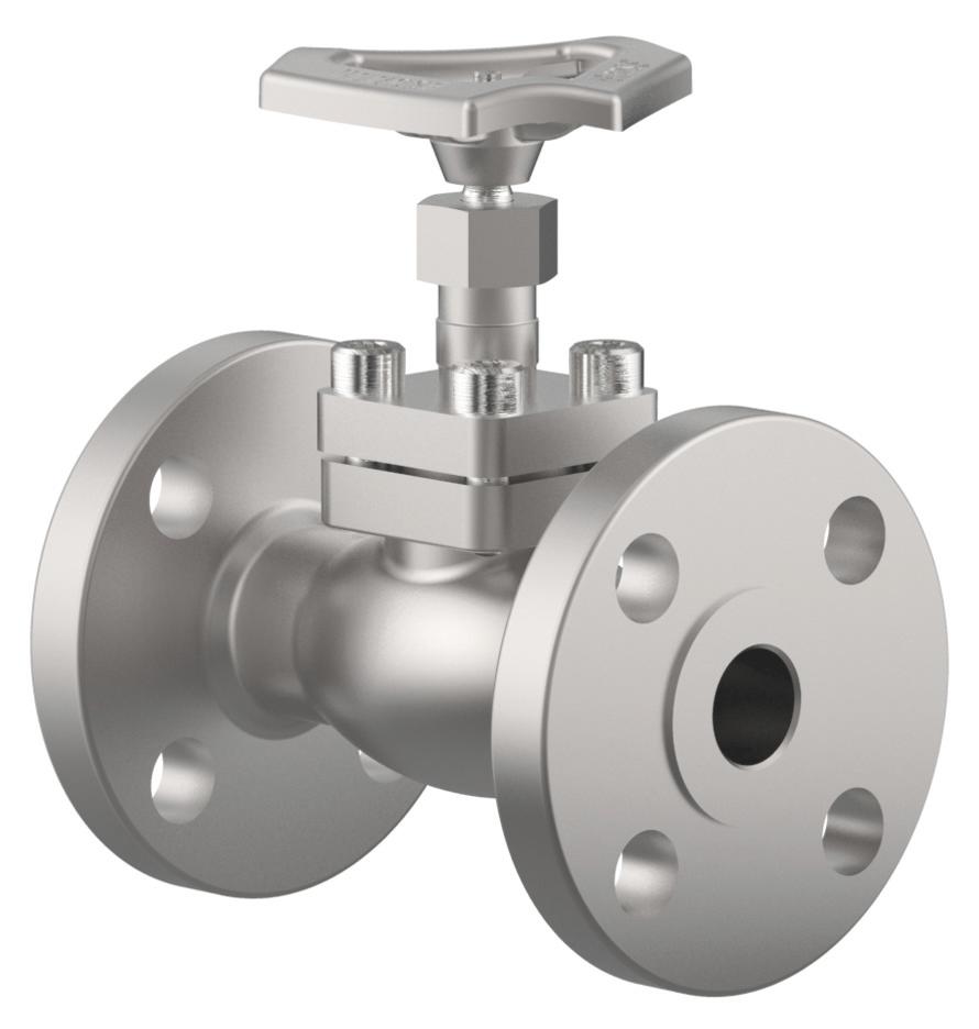 Type 03651 - Globe Valve, ASME B16.5 Flanges