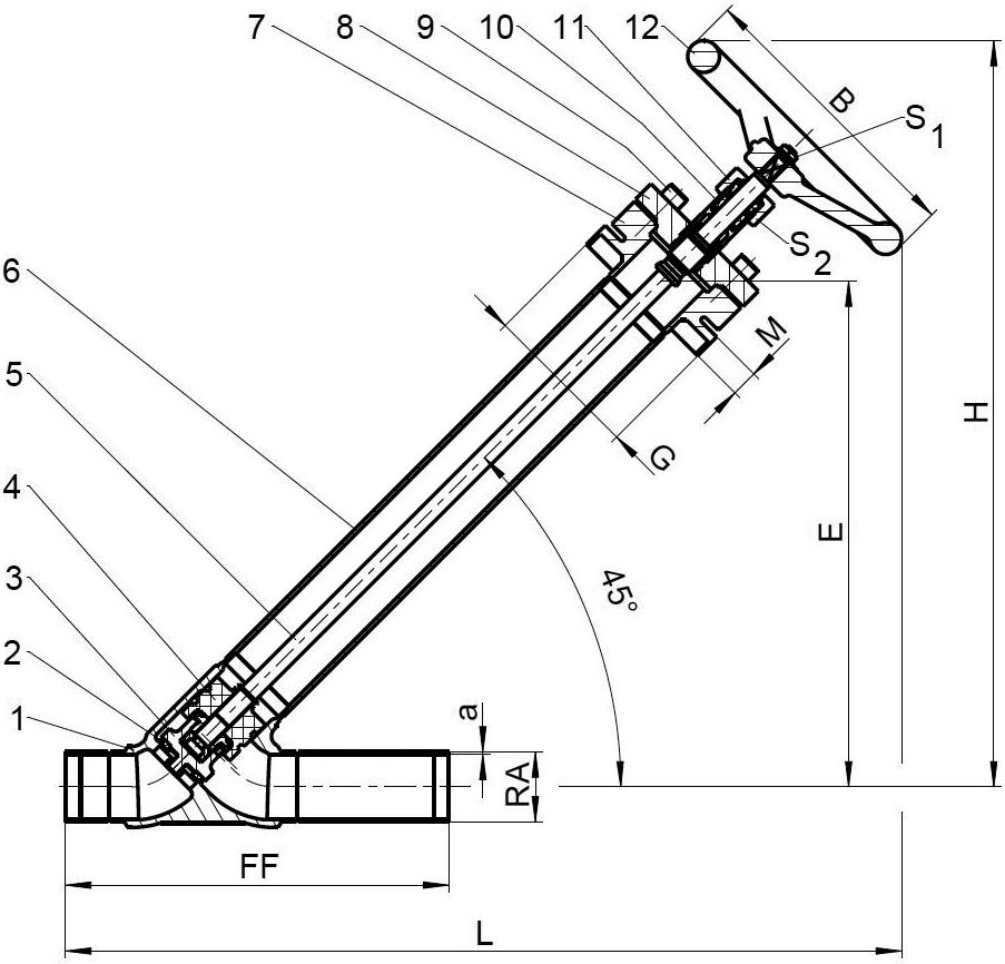 Type 01420 - Top-Entry-Valve T-Model