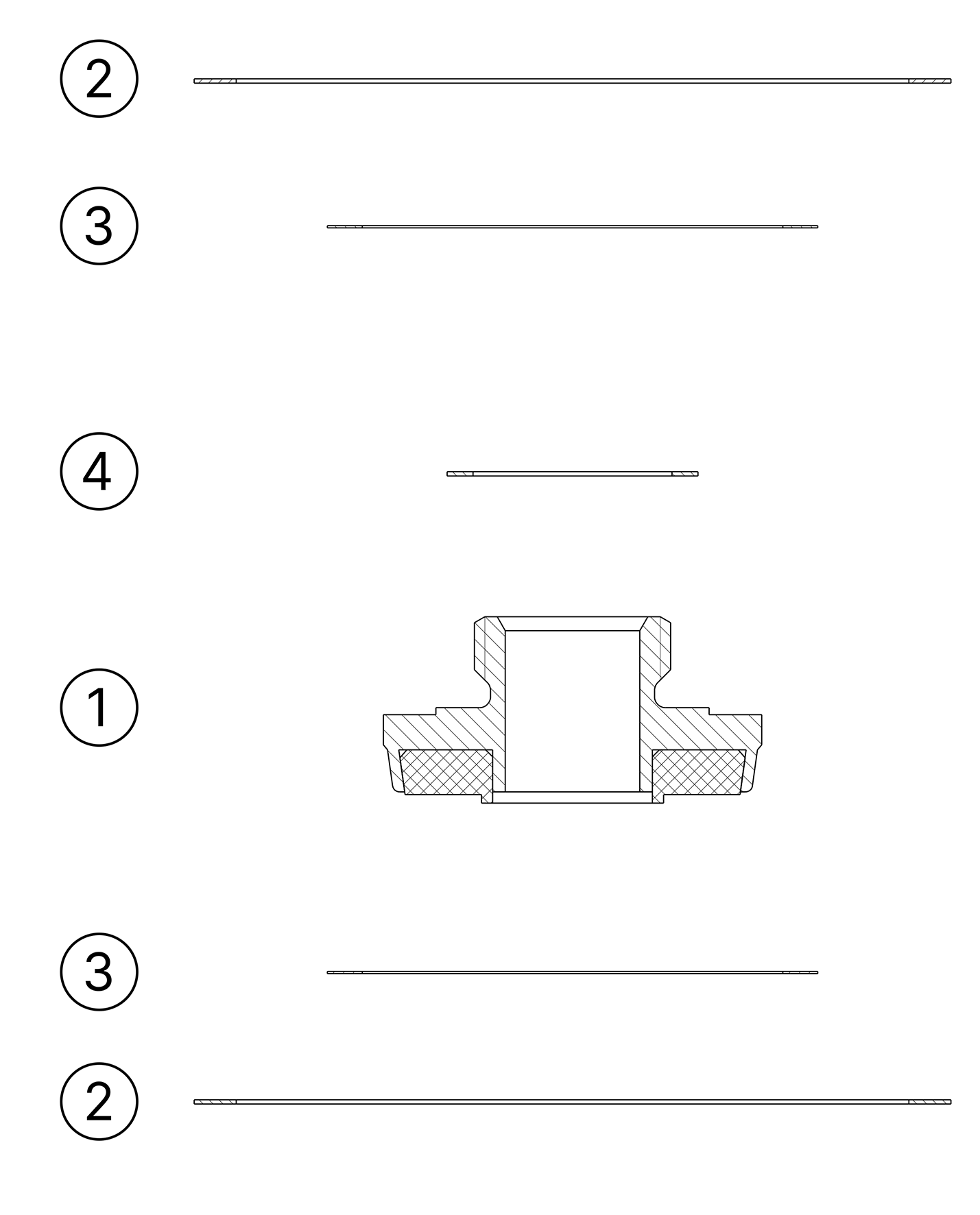 Type E4182-3 - Spare part kit