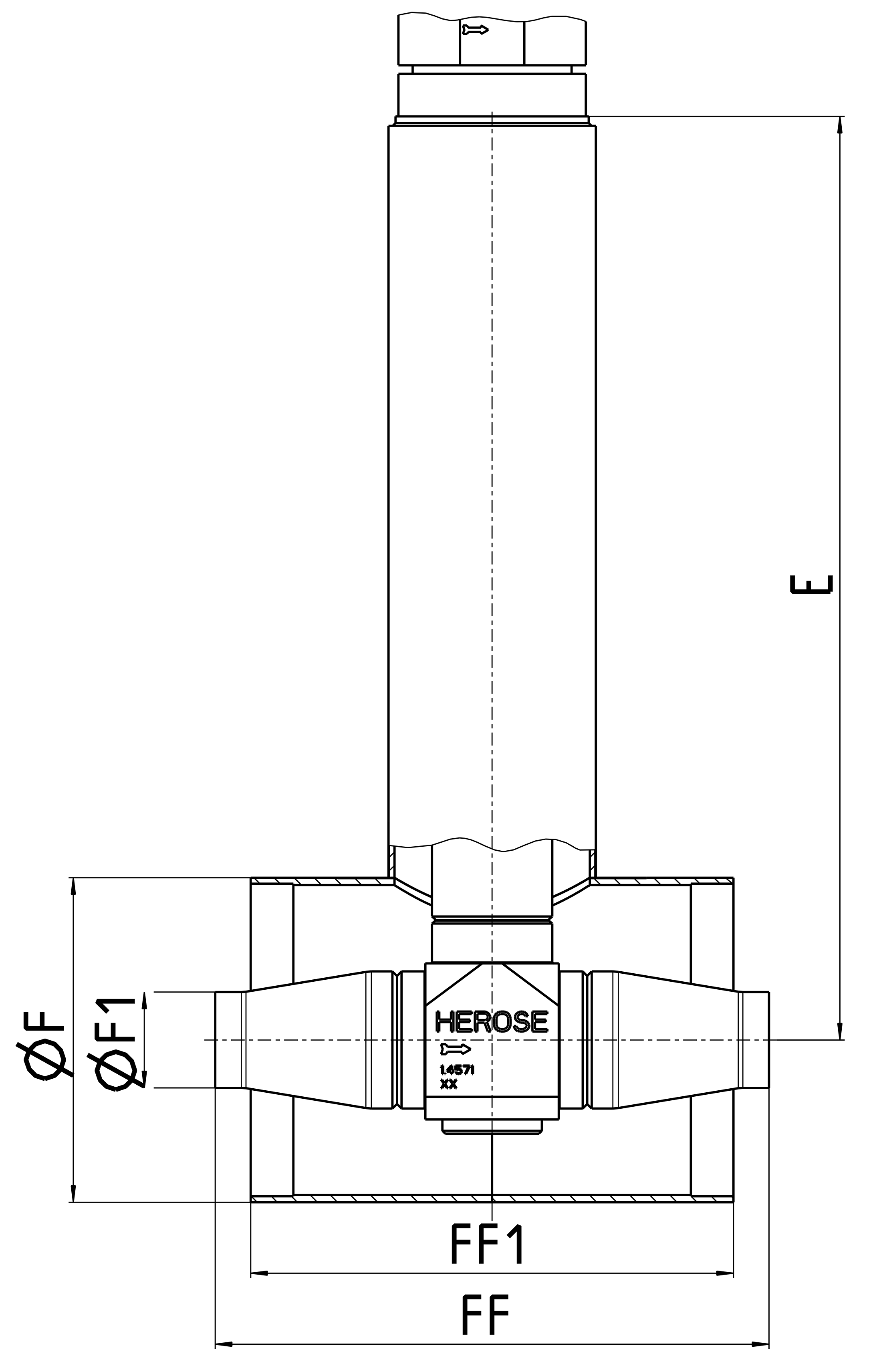 Typ 11C01 - Absperrventil FullX