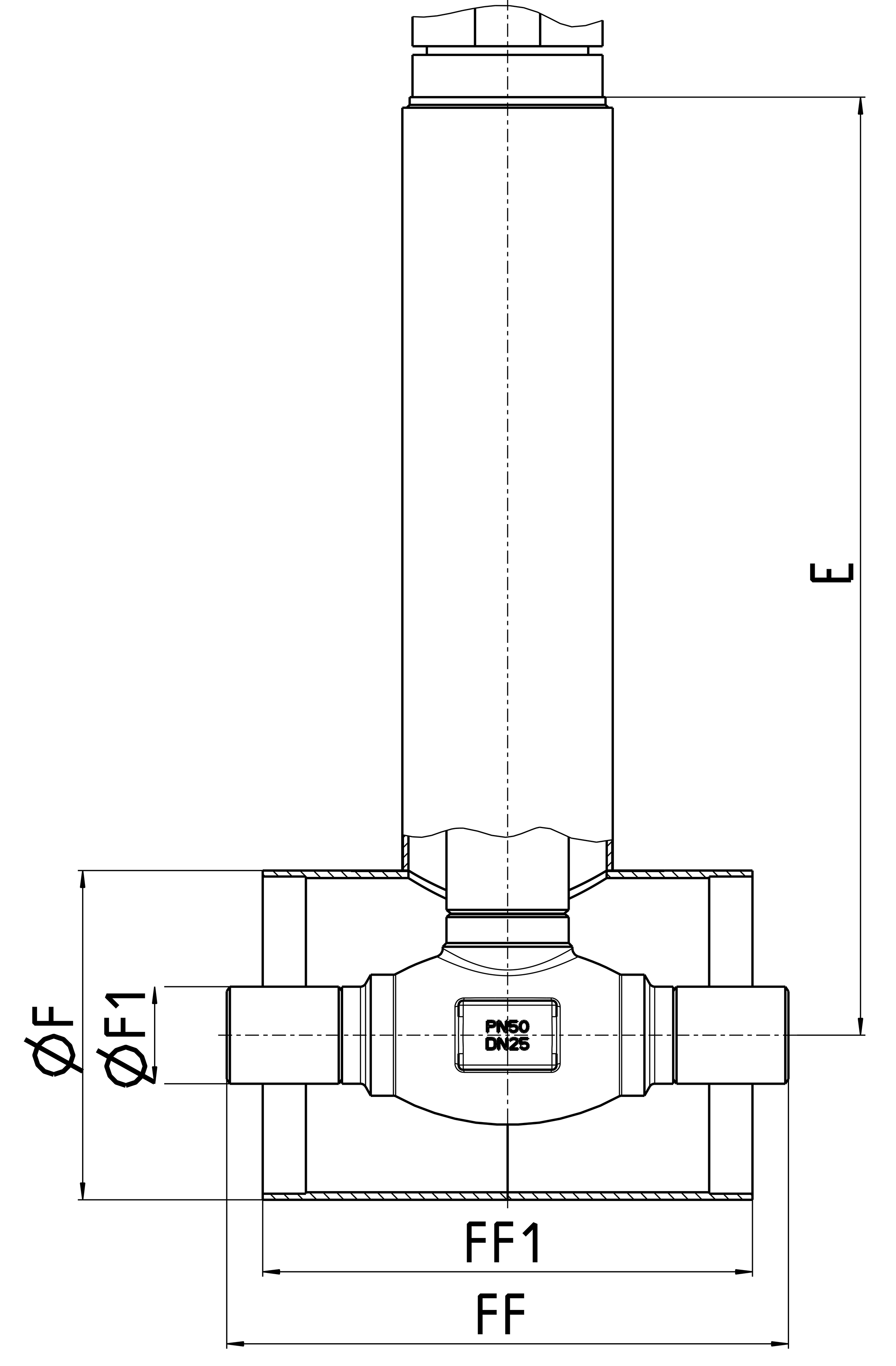 Typ 11C01 - Absperrventil FullX
